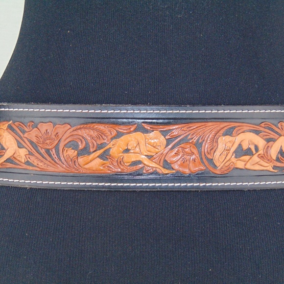 Leather Sash Belt